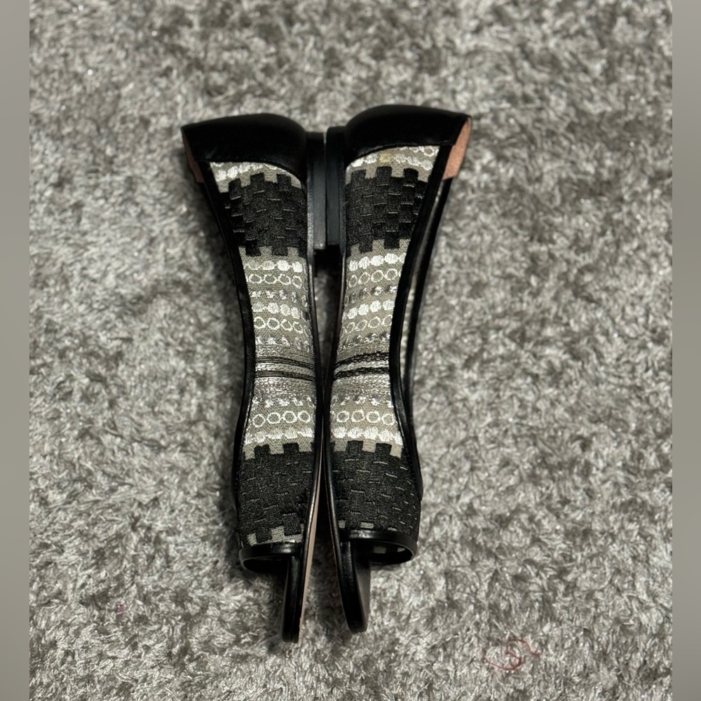 NWOB- fs/ny open-toe flats - Picture 7 of 8